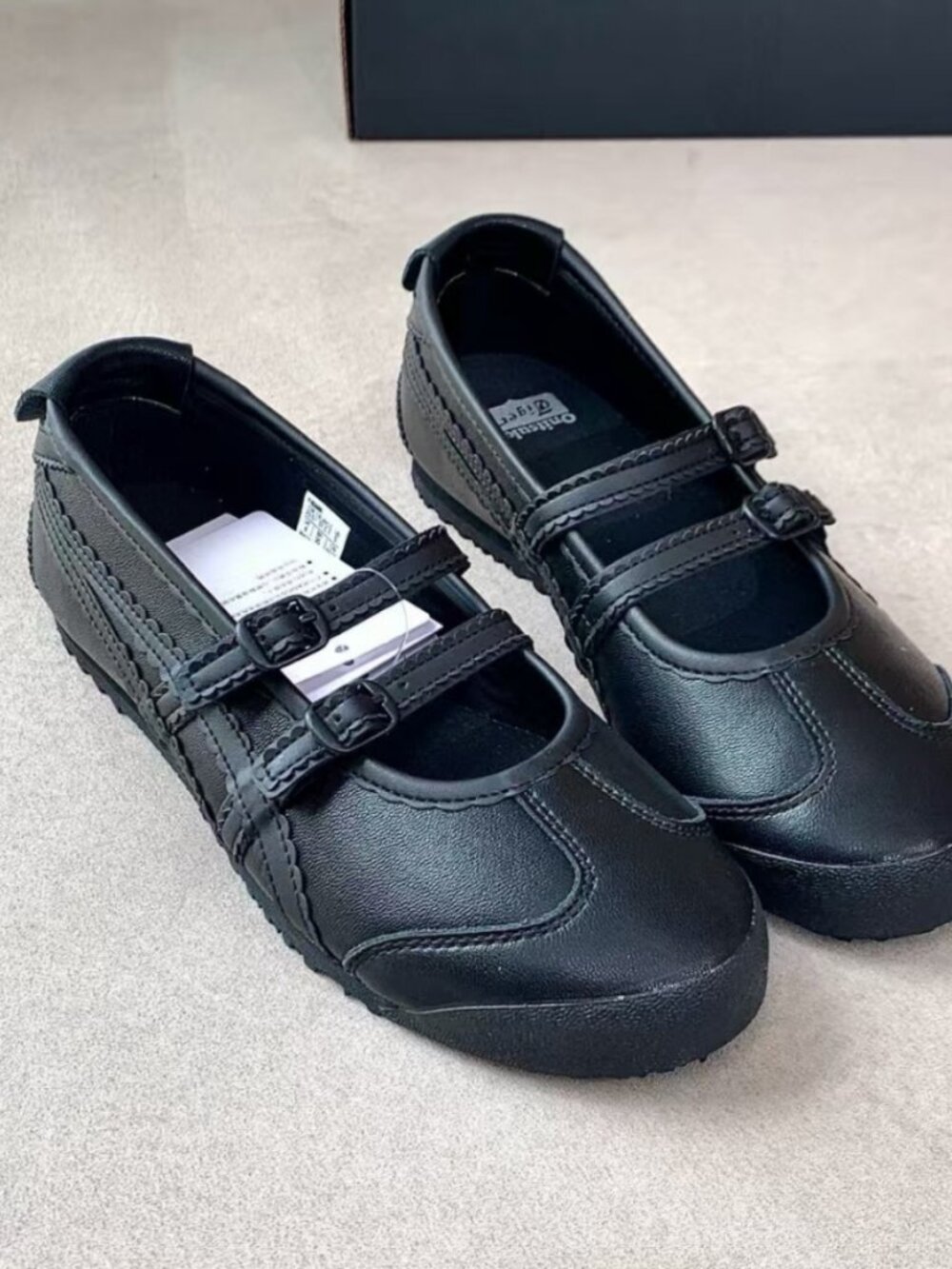 Onitsuka Tiger MEXICO 66 TGRS Mary Jane – Black, New w/o Box